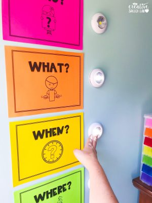 Interactive Speech Therapy Room Decor - Creative Speech Lab