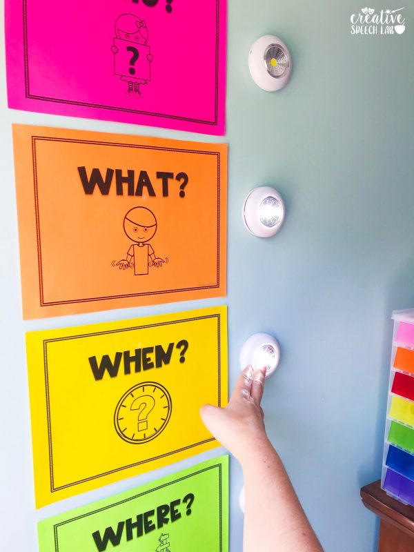 Interactive Speech Therapy Room Decor - Creative Speech Lab